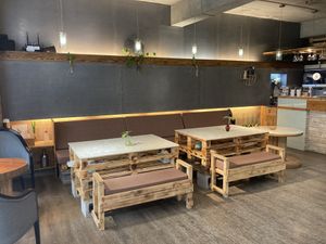 Dining area at LieblingSalon in Taipei