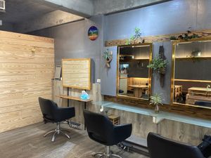 Salon area at LieblingSalon in Taipei