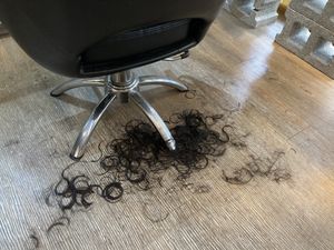 My cut hair at LieblingSalon in Taipei