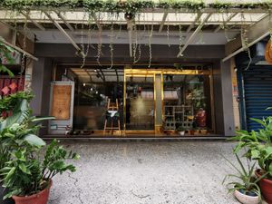 Our shop from the outside! at LieblingSalon in Taipei