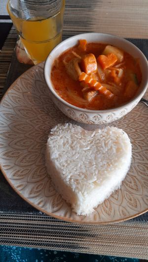 Vegan Red curry with tofu at New Star Saigon in Limhamn