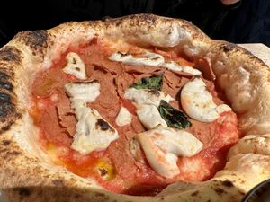 pizza "salami"  at 60 Seconds to Napoli in Leipzig