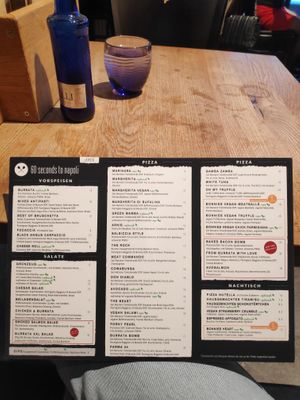 Menu 2024 at 60 Seconds to Napoli in Leipzig