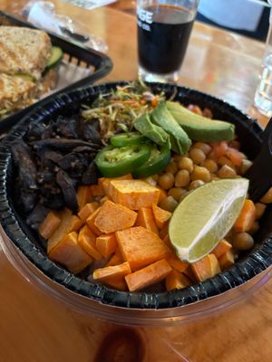 Bowl, omit the sauce. Ask for gauc sub.  at Driftwood Deli in Munising