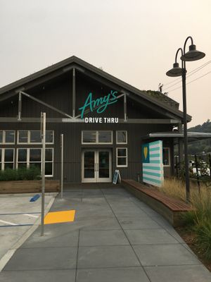 Open for indoor and outdoor dining plus super fast drive thru  at Amy's Drive Thru  in Corte Madera