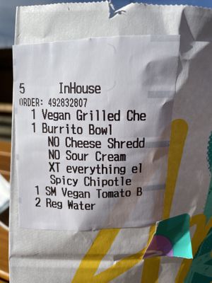 Tag  at Amy's Drive Thru  in Corte Madera