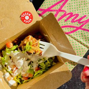 Vegan Burrito Bowl at Amy's Drive Thru  in Corte Madera