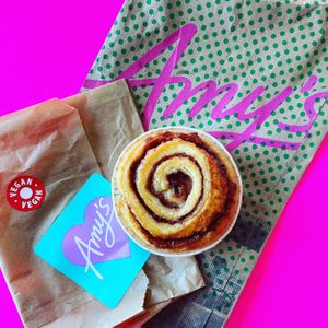 Vegan Cinnamon Bun at Amy's Drive Thru  in Corte Madera