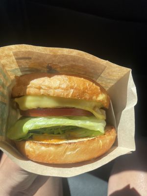 Vegan burger   at Amy's Drive Thru  in Corte Madera
