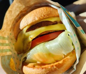 Burger at Amy's Drive Thru  in Corte Madera