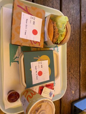 Before opening packaging   at Amy's Drive Thru  in Corte Madera