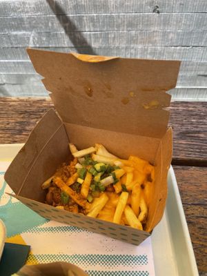 Cheesy chilli friess  at Amy's Drive Thru  in Corte Madera