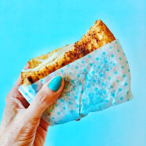 Vegan grilled cheese sandwich 💛 at Amy's Drive Thru  in Corte Madera