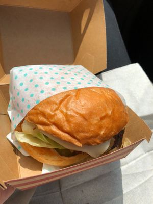 Vegan Single Burger at Amy's Drive Thru  in Corte Madera
