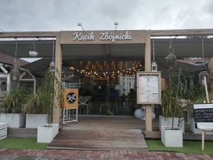 outside at Kącik Zbójnicki in Wisla