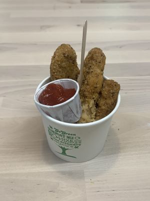 vegan chicken strips  at IKEA in Loanhead
