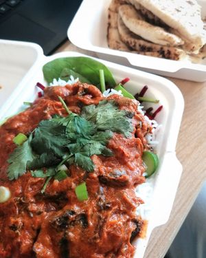 West African Peanut Stew at Icarus and Apollo in Sheffield