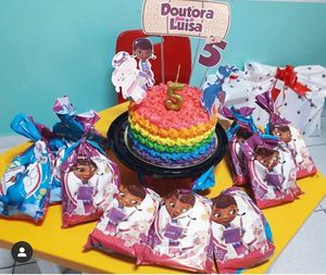 Birthday cake at Fada Vegan in Natal