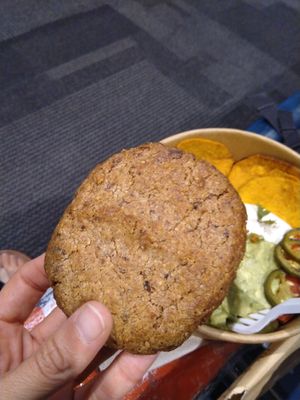 Almond butter cookie at DOH - Evergreen Organics in Doha