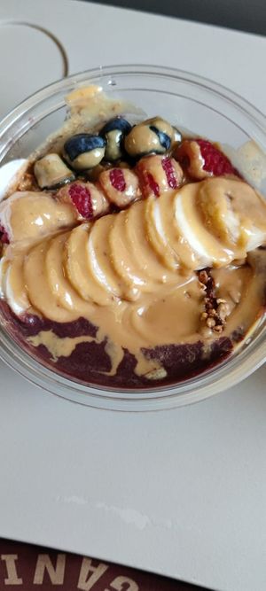 Amazonian smoothie bowl at DOH - Evergreen Organics in Doha