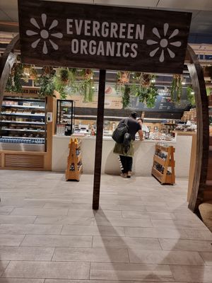 Entrance at DOH - Evergreen Organics in Doha