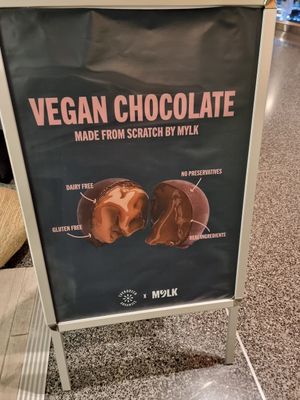 Advertising board at DOH - Evergreen Organics in Doha