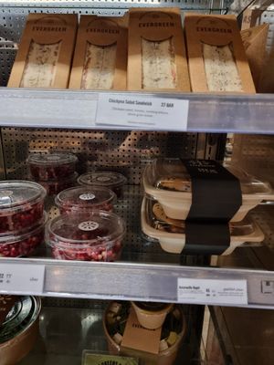 Options from the fridge 1 at DOH - Evergreen Organics in Doha