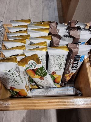 Protein bars at DOH - Evergreen Organics in Doha