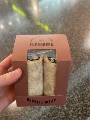 Burrito wrap from Evergreen Organics, DOH airportt  at DOH - Evergreen Organics in Doha