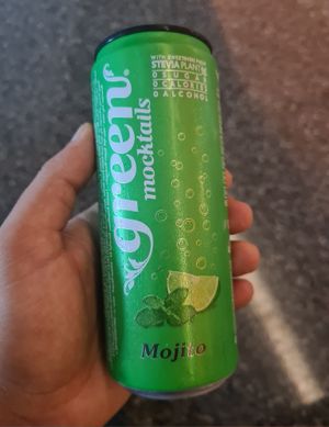 Mojito mocktail at DOH - Evergreen Organics in Doha