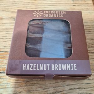 Hazelnut brownie at DOH - Evergreen Organics in Doha