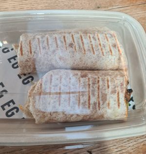 Falafel wraps at DOH - Evergreen Organics in Doha