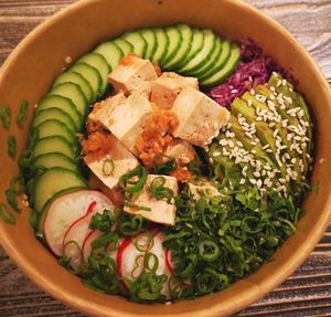 Quinoa Poke Bowl #Veganuary at DOH - Evergreen Organics in Doha
