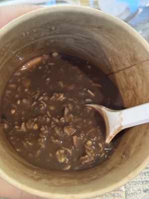 Watery watery oatmeal    at DOH - Evergreen Organics in Doha