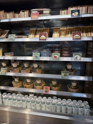 Full fridge of options  at DOH - Evergreen Organics in Doha