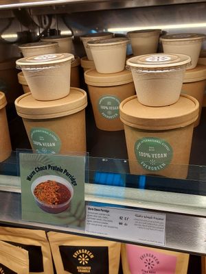 ... all 100% vegan! at DOH - Evergreen Organics in Doha