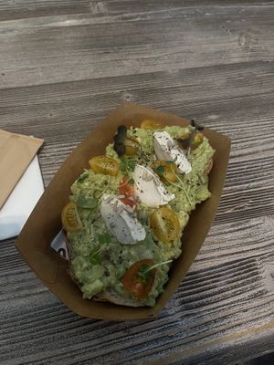 Avocado toast  at DOH - Evergreen Organics in Doha