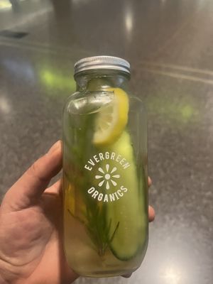 Infused water  at DOH - Evergreen Organics in Doha