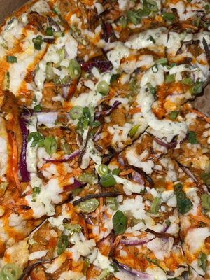 Buffalo Chik’n *delicious*  at Down 2 Earth Plant Based Cuisine in Las Vegas