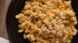 Truffle oil macaroni and cheese at Down 2 Earth Plant Based Cuisine in Las Vegas