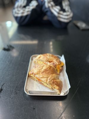 Croissant sandwich   at Down 2 Earth Plant Based Cuisine in Las Vegas
