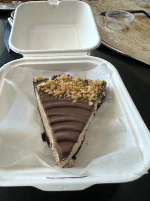 Chocolate peanut cake  at Down 2 Earth Plant Based Cuisine in Las Vegas