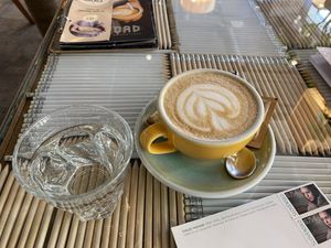 cappuccino with oat milk  at FoxFord - Obchodná in Bratislava