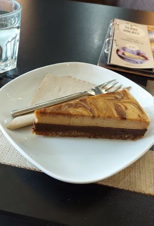 Vegan cake, really tasty at FoxFord - Obchodná in Bratislava