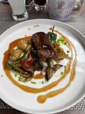 Vegan Pepper Steak  at Krennmayers in Baden