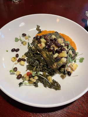 Jerk grilled tofu  at Sprig and Vine in New Hope