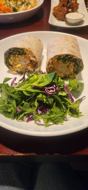 Breakfast burrito at Sprig and Vine in New Hope