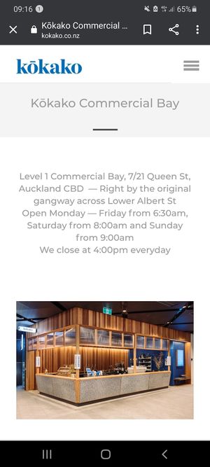Official Information at Kokako in Auckland