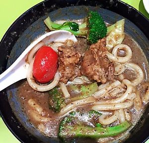 Special mushroom Udon  at Tracy Juice Culture - Fortune Centre in Central Singapore