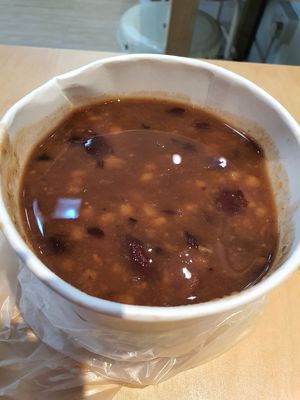 Red bean lotus dessert ~ Circuit Breaker Period at Tracy Juice Culture - Fortune Centre in Central Singapore